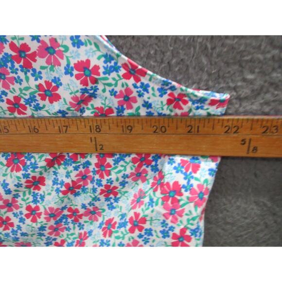 NWT J. Crew Floral Poplin Sleeveless Button Shirt Women's XL Cottagecore - Picture 6 of 14
